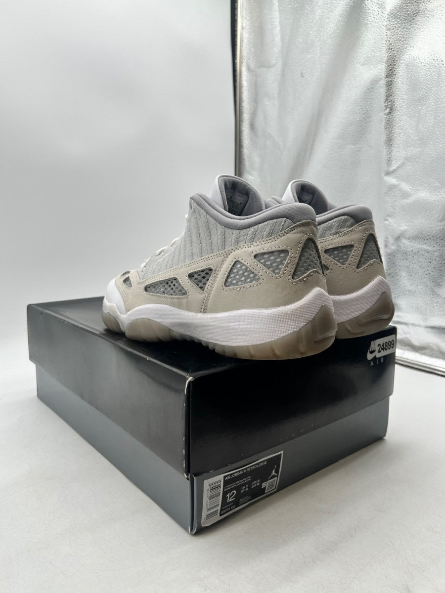 Jordan 11 Retro Low IE Light Orewood Brown 12 (Lightly Worn Pre-Owned)JordanLight Orewood Brown/Neutral Grey/White/Cement - Image 5