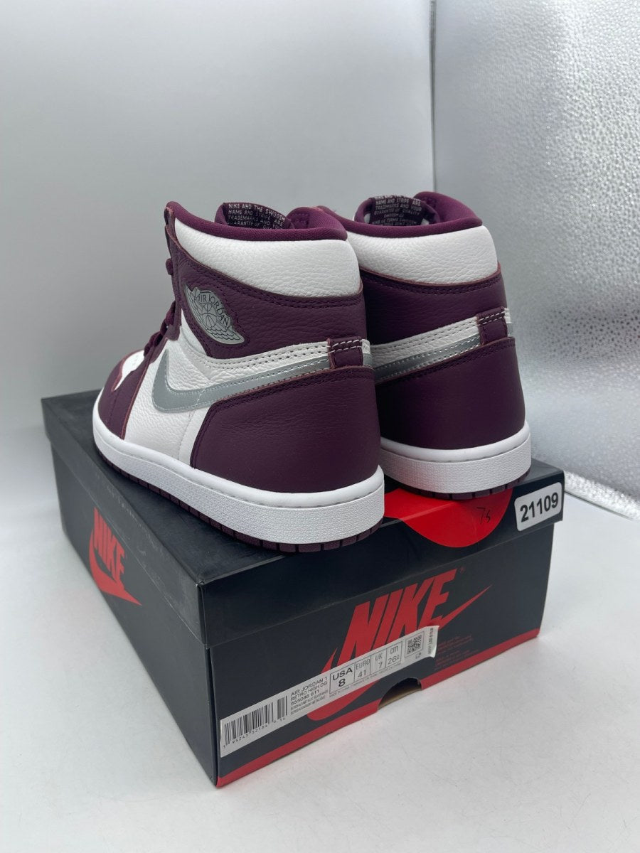 Jordan 1 Retro High OG Bordeaux 8 (Moderately Worn Pre-Owned) - Image 4