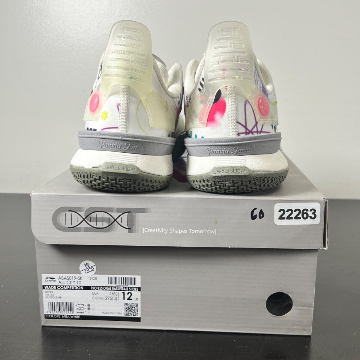 Li-Ning Wade All City 10 'Recycle' 12 (Lightly Worn Pre-Owned)Li-Ning - Image 5