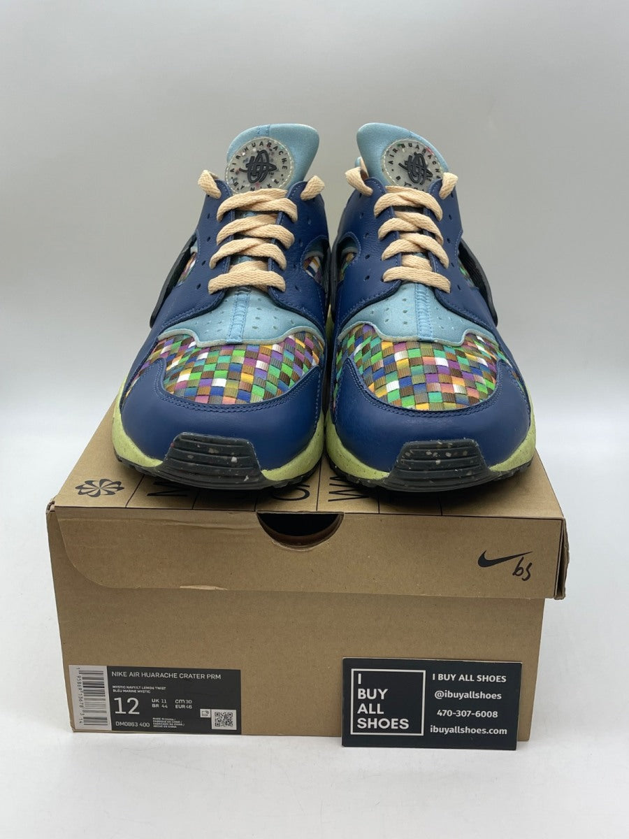 Nike Air Huarache Crater Premium Mystic Navy 12 (Moderately Worn Pre-Owned) - Image 2
