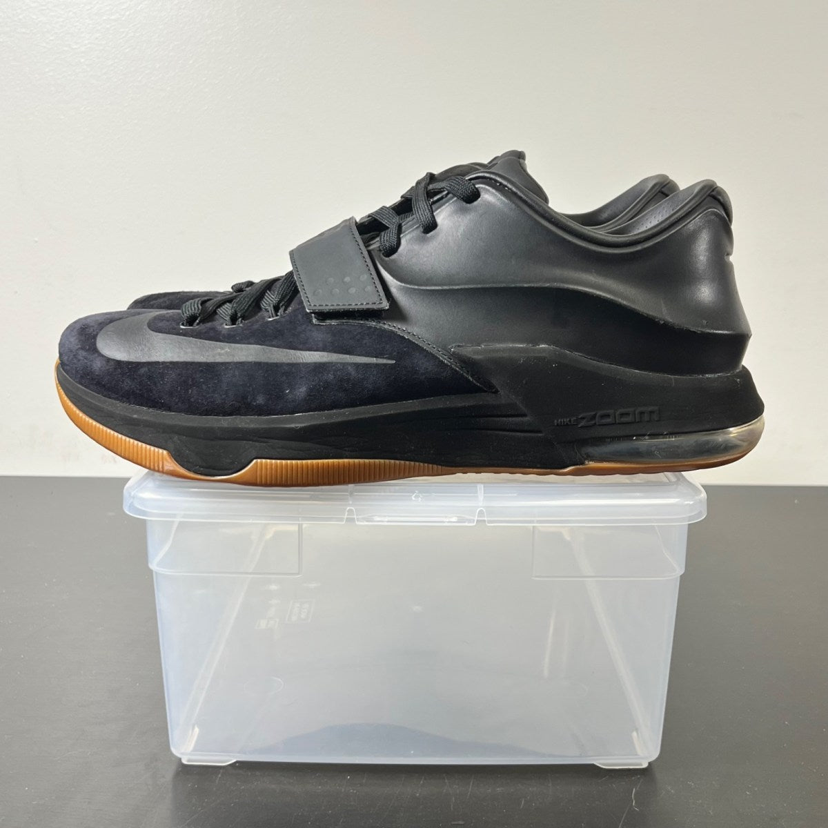 Nike KD 7 EXT Black Suede (Size 12) - Image 3