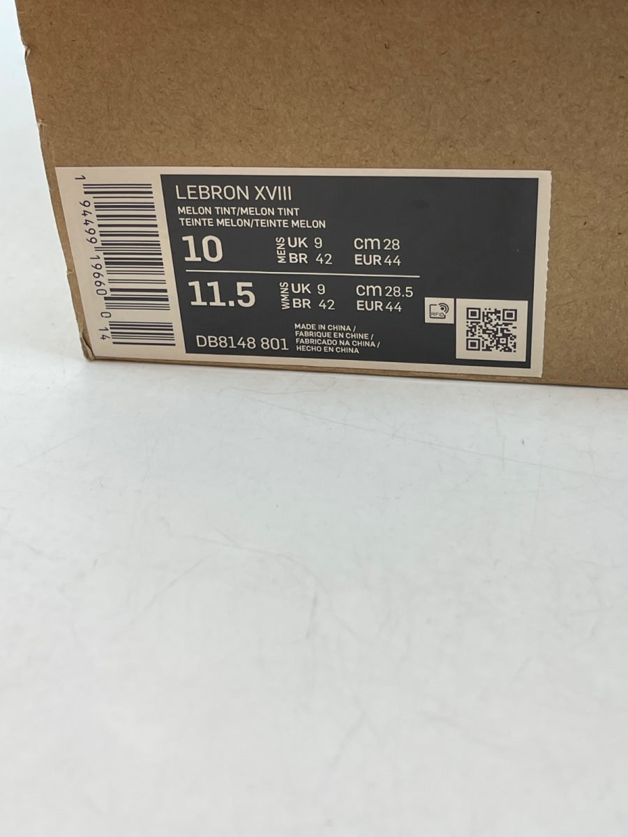 Nike LeBron 18 Melon Tint 10 (Moderately Worn Pre-Owned)NikeMelon Tint/Melon Tint - Image 8