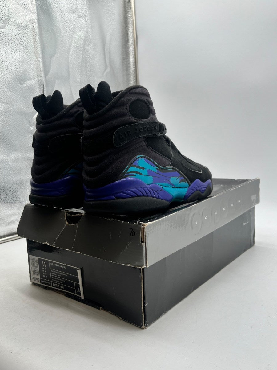 Jordan 8 Retro Aqua (2007) 11 (Heavily Worn Pre-Owned) - Image 5