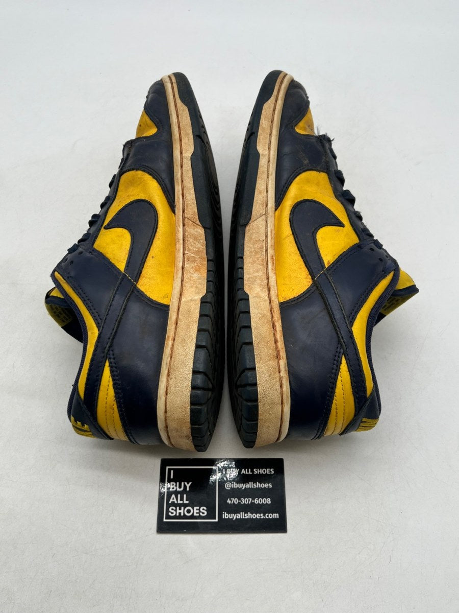 Nike Dunk Low Michigan (2021) 11.5 (Heavily Worn Pre-Owned) - Image 6
