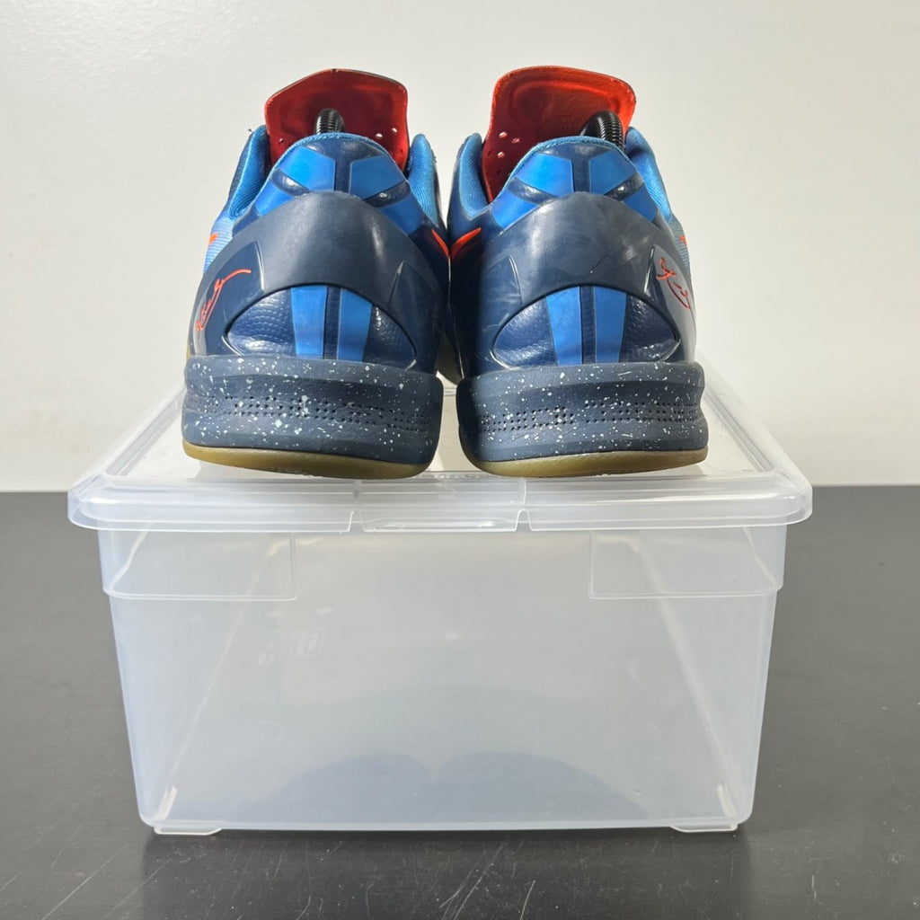 Nike Kobe 8 Blue Blitz 10.5 (Lightly Worn Pre-Owned)NikeBlitz Blue/Total Crimson/Squadron Blue/Ice Blue - Image 6