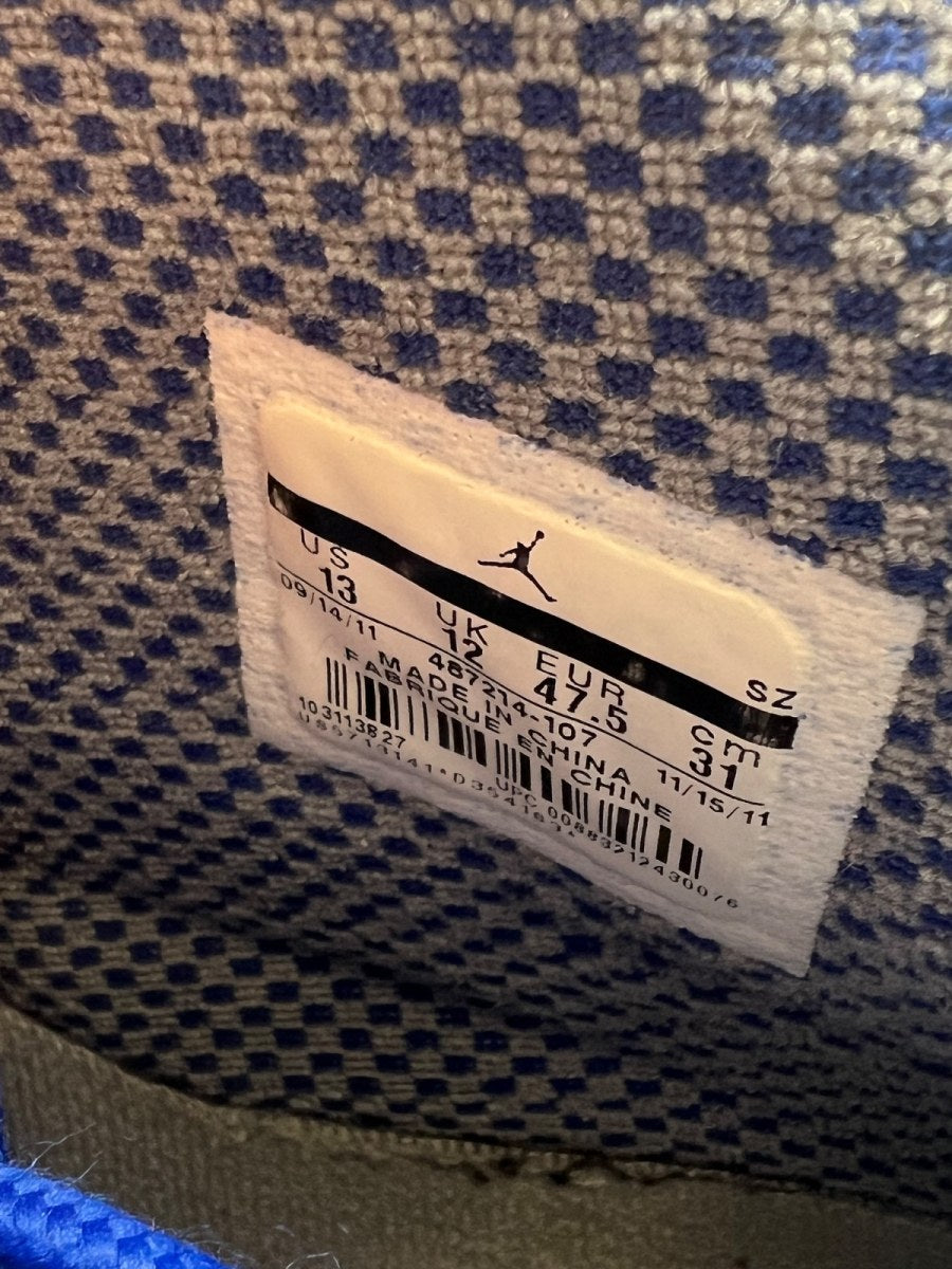 Jordan 10 Retro Old Royal 13 (Heavily Worn Pre-Owned) - Image 8