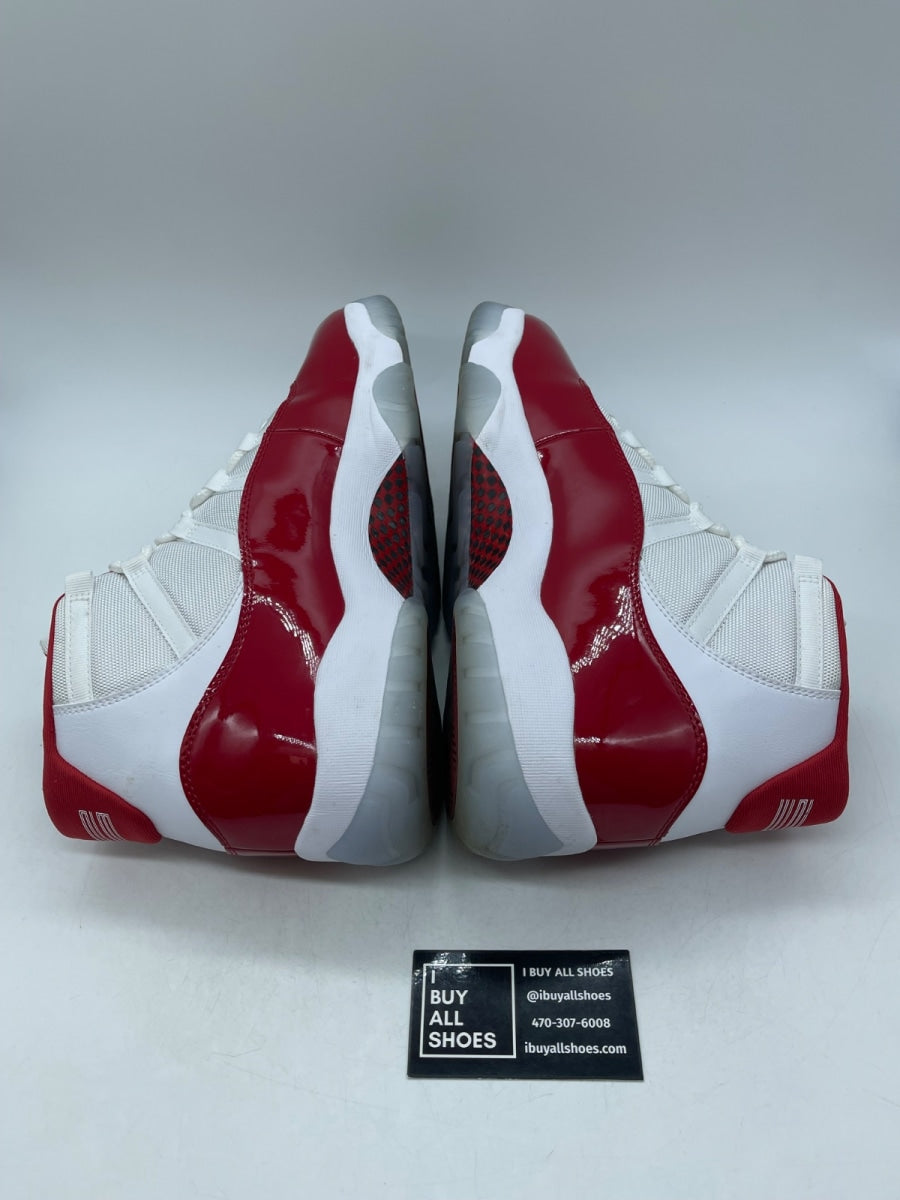 Jordan 11 Retro Cherry (2022) 13 (Moderately Worn Pre-Owned) - Image 6
