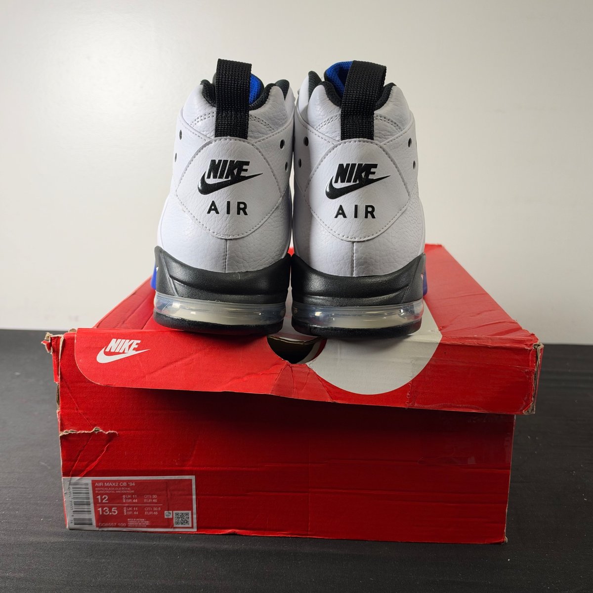 Nike Air Max 2 CB '94 White Old Royal (Size 12) - aux