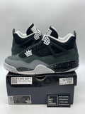 Jordan 4 Retro Fear (2024) 10.5 (Moderately Worn Pre-Owned) - Image 1