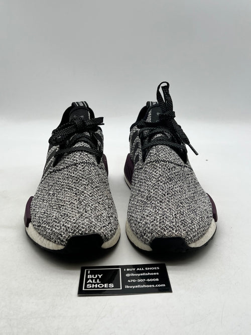 adidas NMD R1 Champs Burgundy Grey 13 (Moderately Worn Pre-Owned) - Image 2