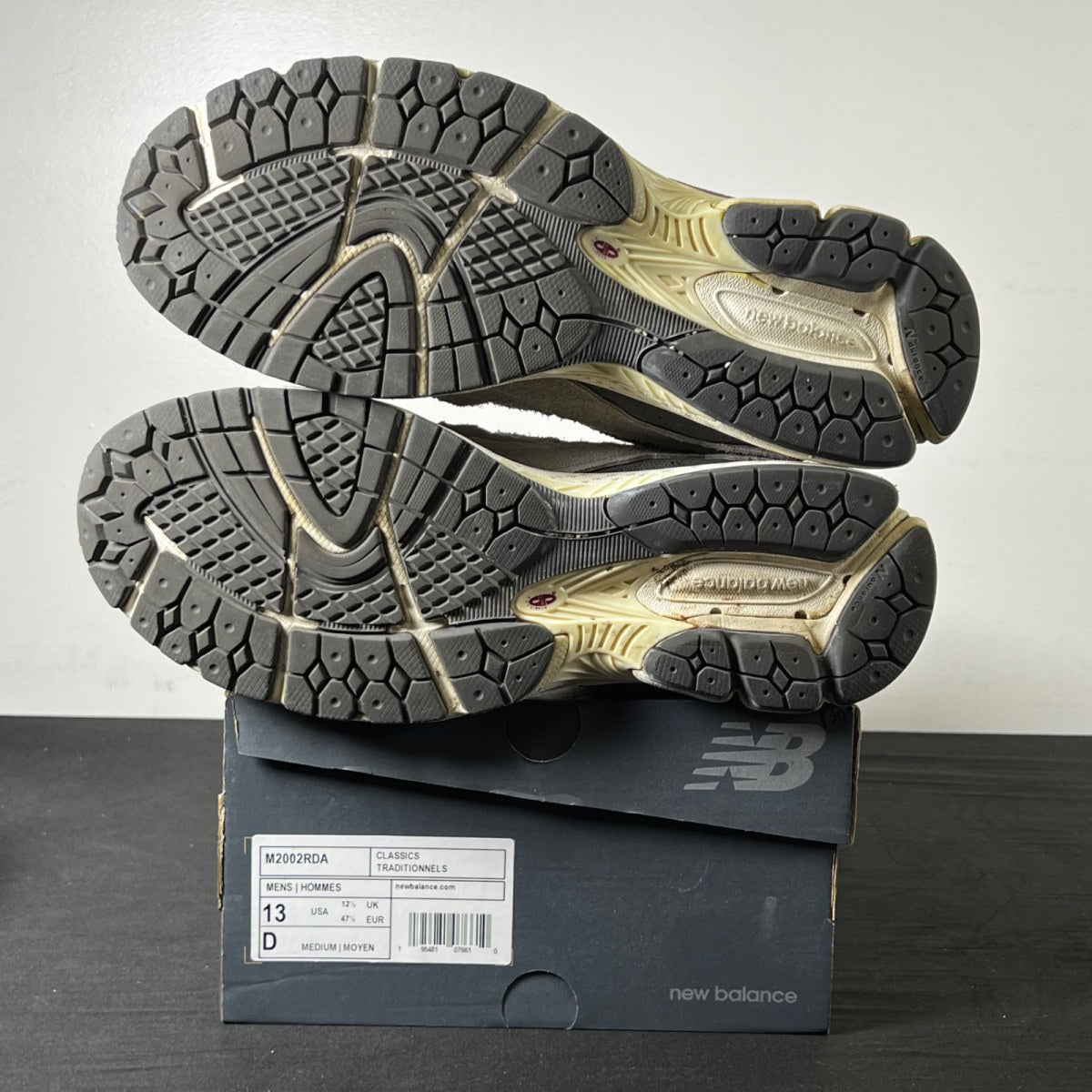 New Balance 2002R Protection Pack Rain Cloud 13 (Lightly Worn Pre-Owned)New BalanceRain Cloud/Grey