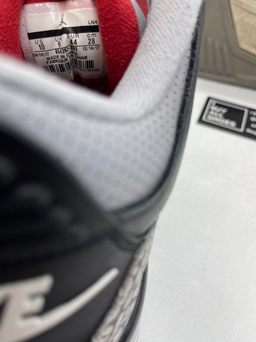 Jordan 3 Retro Black Cement (2018) 10 (Heavily Worn Pre-Owned) - Image 8