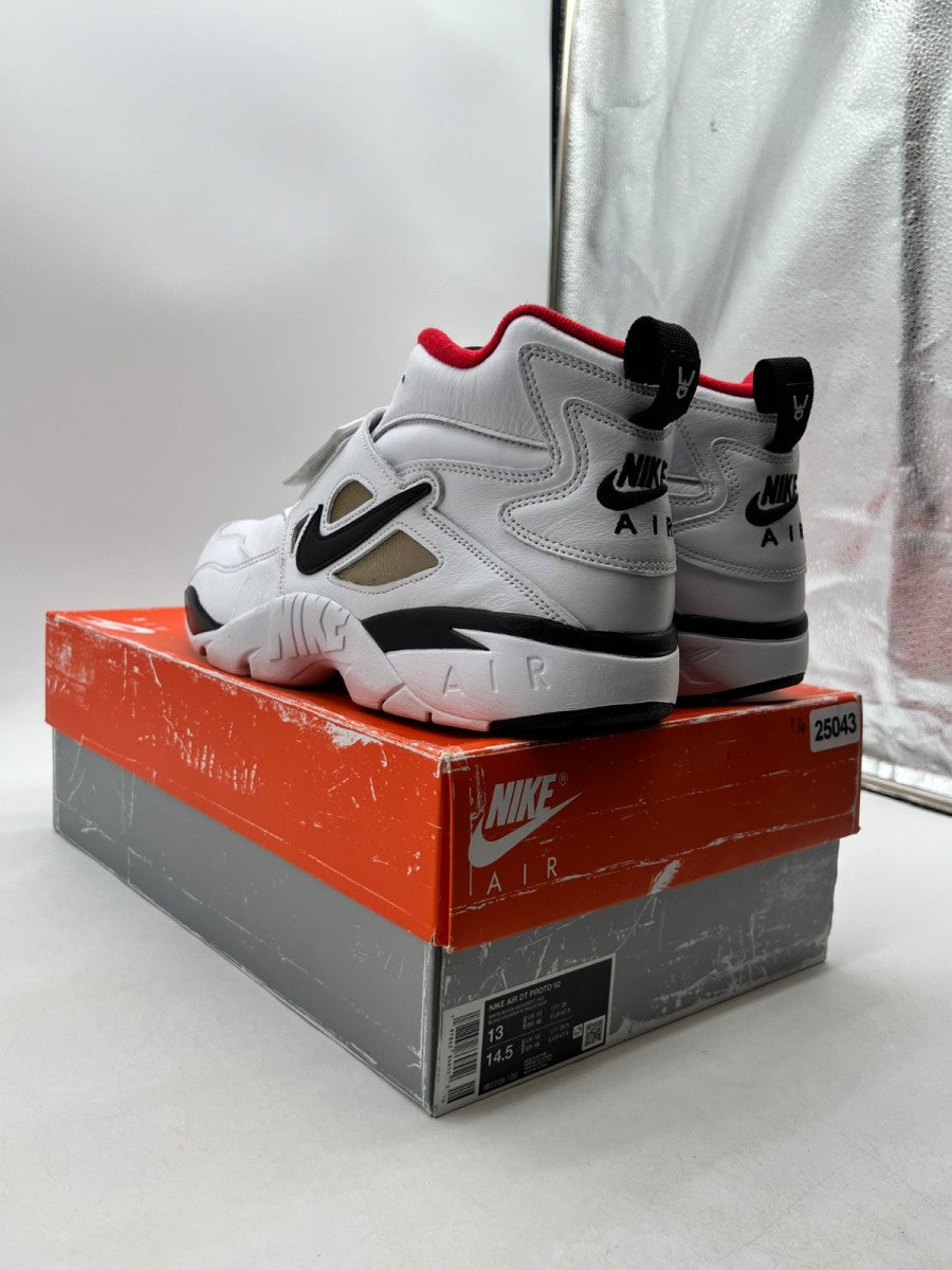 Nike Air Diamond Turf Proto '92 Atlanta Falcons 13 (Lightly Worn Pre-Owned)NikeWhite/University Red/Metallic Gold/Black - Image 6