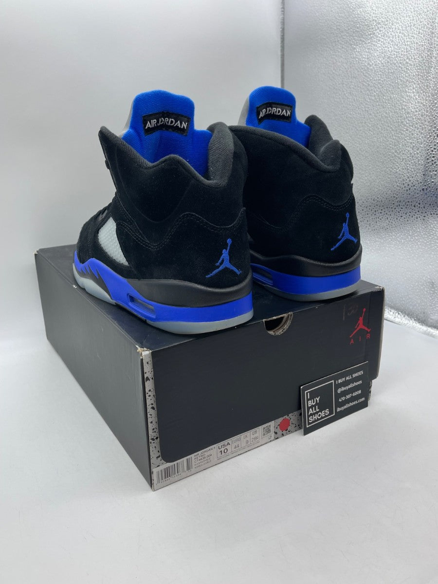 Jordan 5 Retro Racer Blue 10 (Moderately Worn Pre-Owned) - Image 4