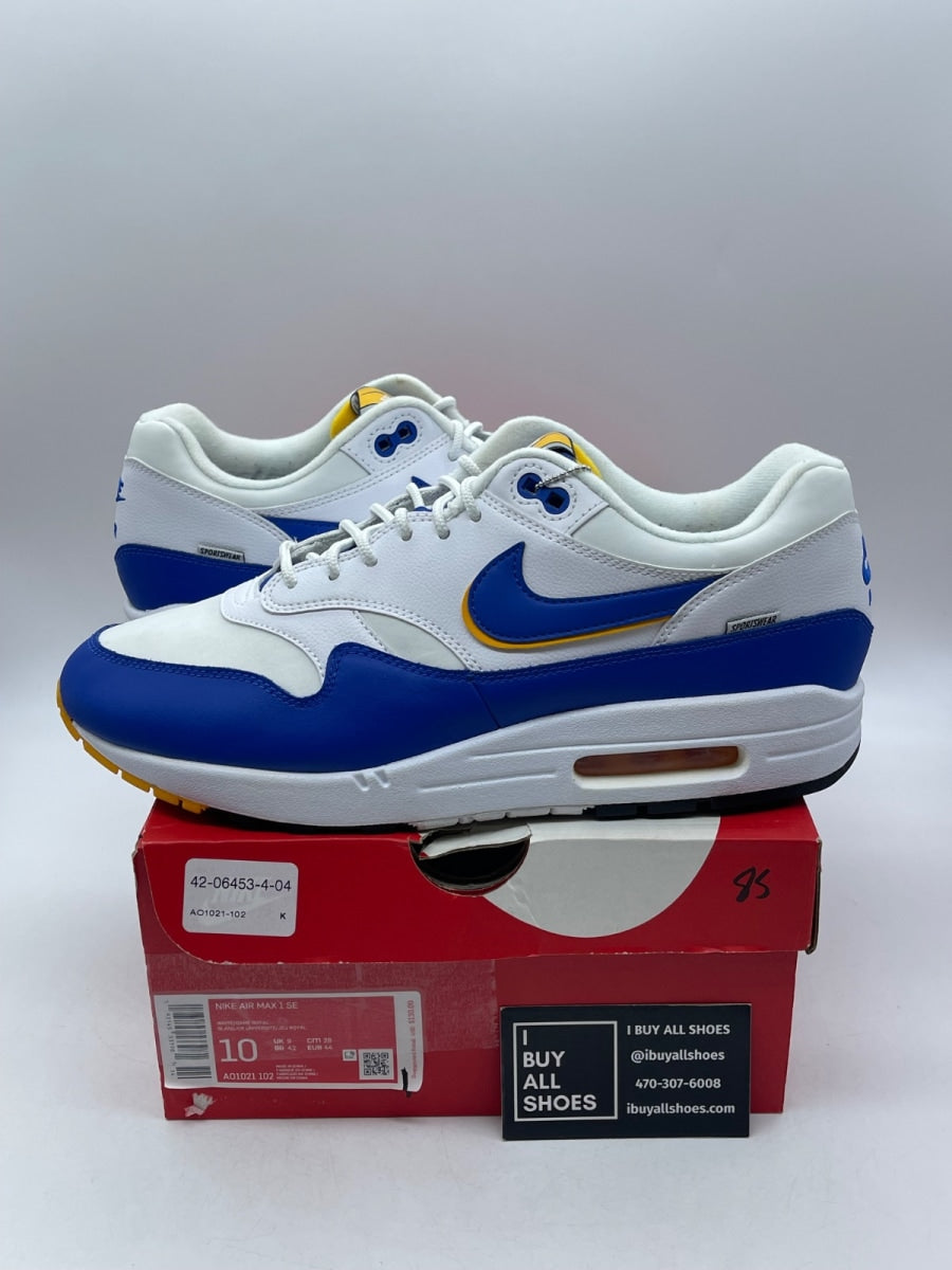 Nike Air Max 1 SE Windbreaker 10 (Moderately Worn Pre-Owned) - Image 1