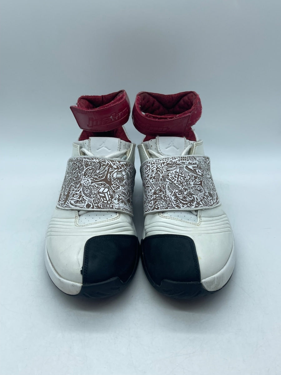 Air Jordan 20 OG 'White Varsity Red' 9.5 (Moderately Worn Pre-Owned) - Image 2