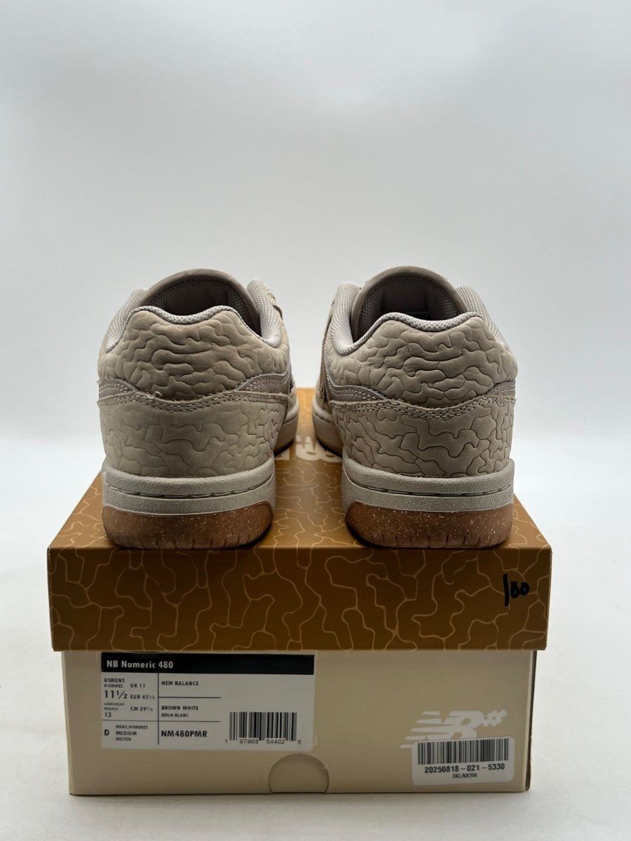 New Balance Numeric 480 Premier Morel Mushroom 11.5 (Lightly Worn Pre-Owned)New BalanceCream/Tan - Image 3