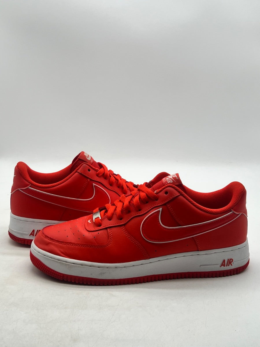 Nike Air Force 1 Low 07 Picante Red White 11 (Moderately Worn Pre-Owned) - Image 1