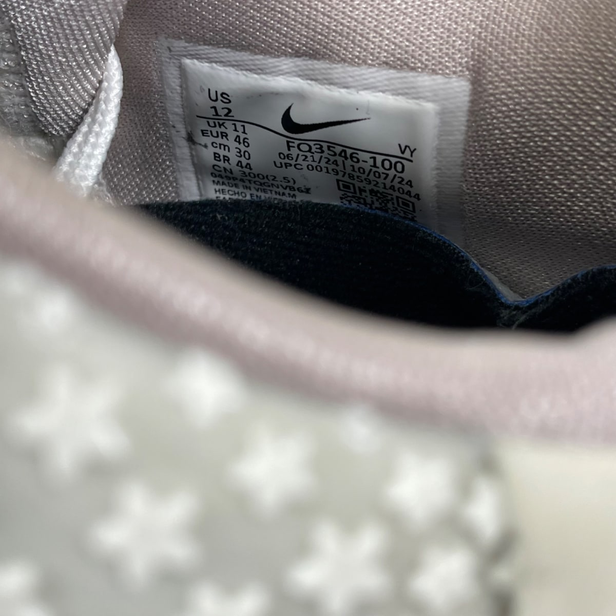 Nike Kobe 6 Protro Sail All-Star 12 (Moderately Worn Pre-Owned)NikeSail/Black/Light Bone/White/Platinum Violet - Image 6