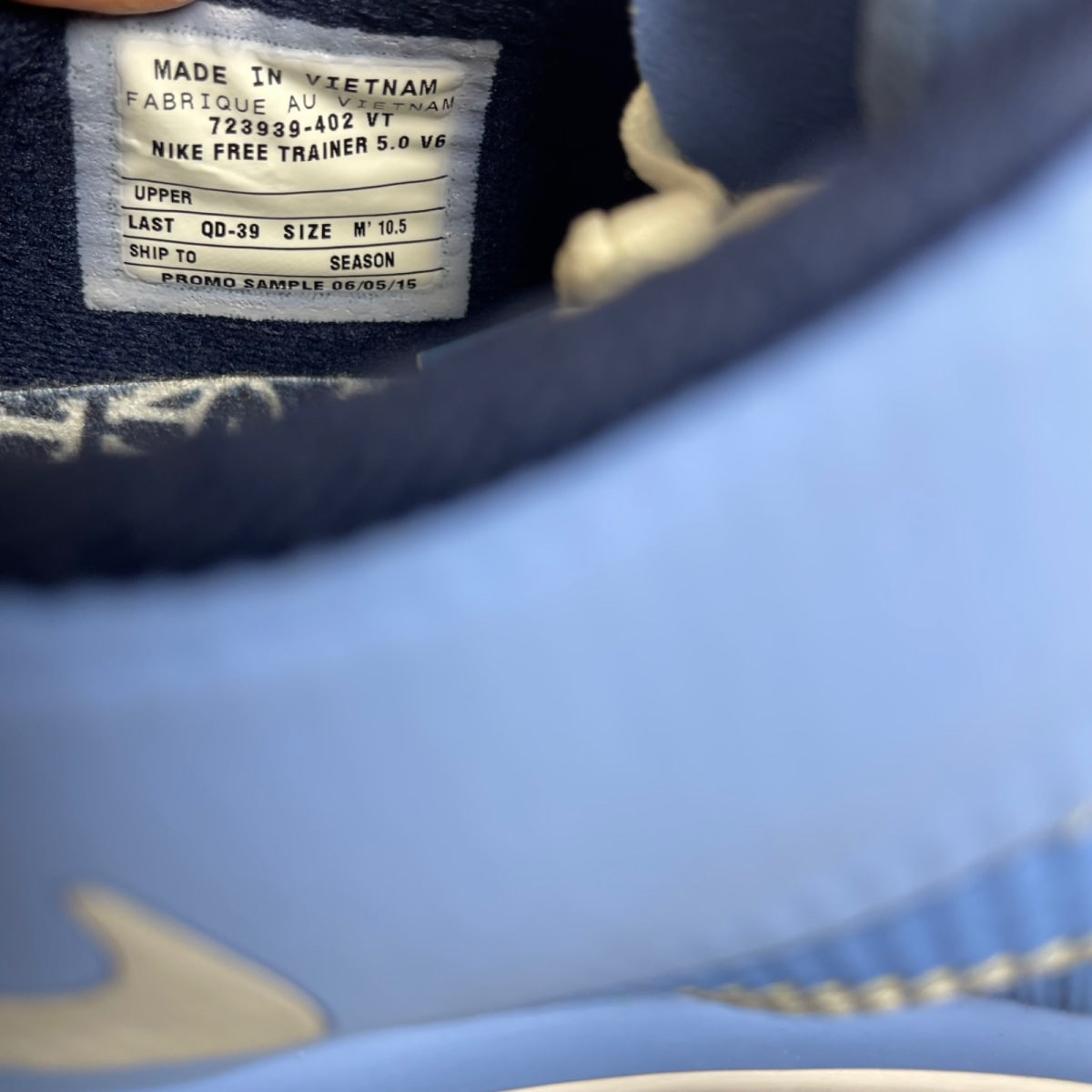 Nike Free Trainer 5.0 V6 Amp 'UNC' (Size 10.5) - Image 6