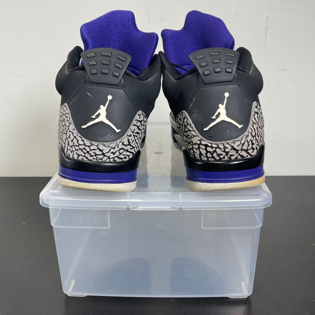 Jordan Son of Mars Low Black Grape 12 (Moderately Worn Pre-Owned)JordanBlack/Grape Ice-White - Image 4