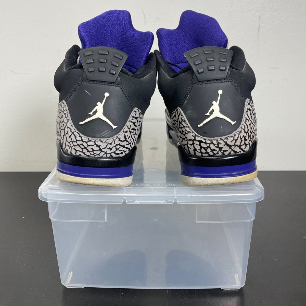 Jordan Son of Mars Low Black Grape 12 (Moderately Worn Pre-Owned)JordanBlack/Grape Ice-White - Image 4