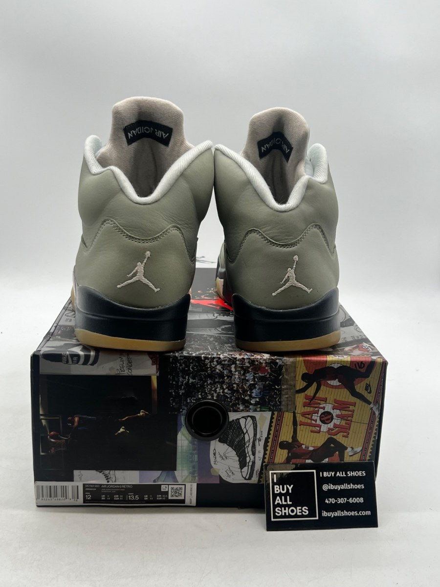 Jordan 5 Retro Jade Horizon 12 (Lightly Worn Pre-Owned) - Image 3