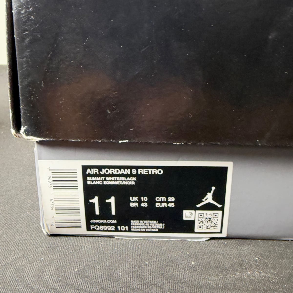Jordan 9 Retro Powder Blue (2024) (Size 11) - aux