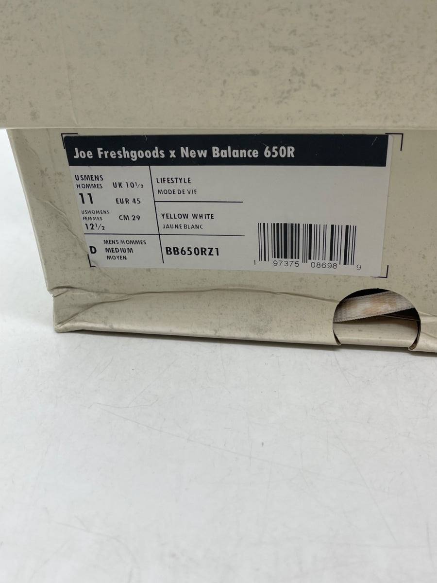 New Balance 650R Joe Freshgoods Stuntman 11 (Moderately Worn Pre-Owned)New BalanceWhite/White/Grey - Image 9