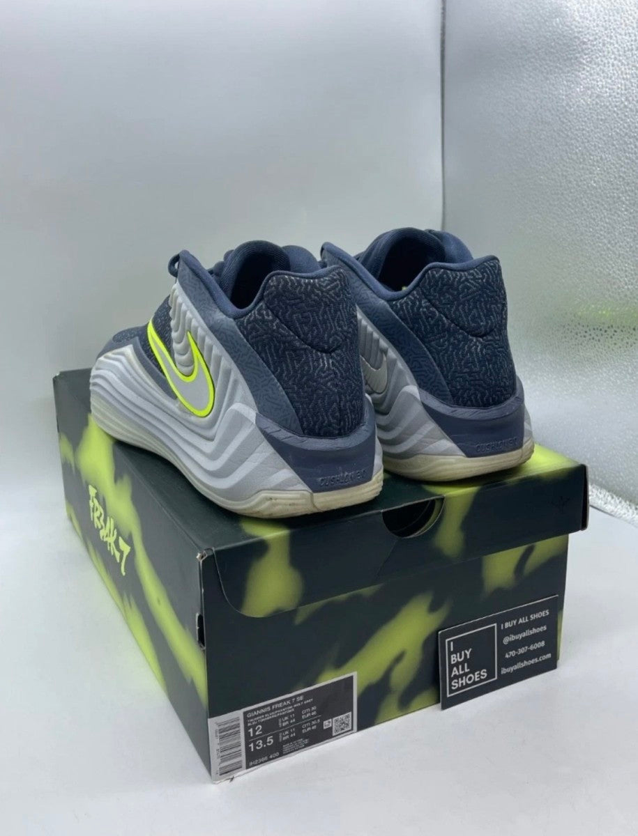 Nike Giannis Freak 7 'Thunder Blue' 12 (Lightly Worn Pre-Owned)Nike - Image 4