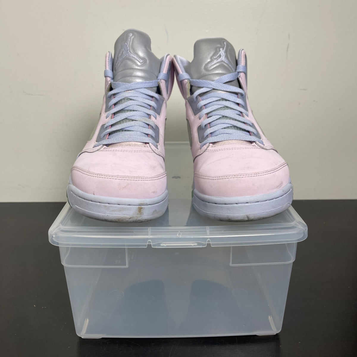 Jordan 5 Retro Easter (2022) 11.5 (Moderately Worn Pre-Owned)JordanRegal Pink/Ghost-Copa - Image 2