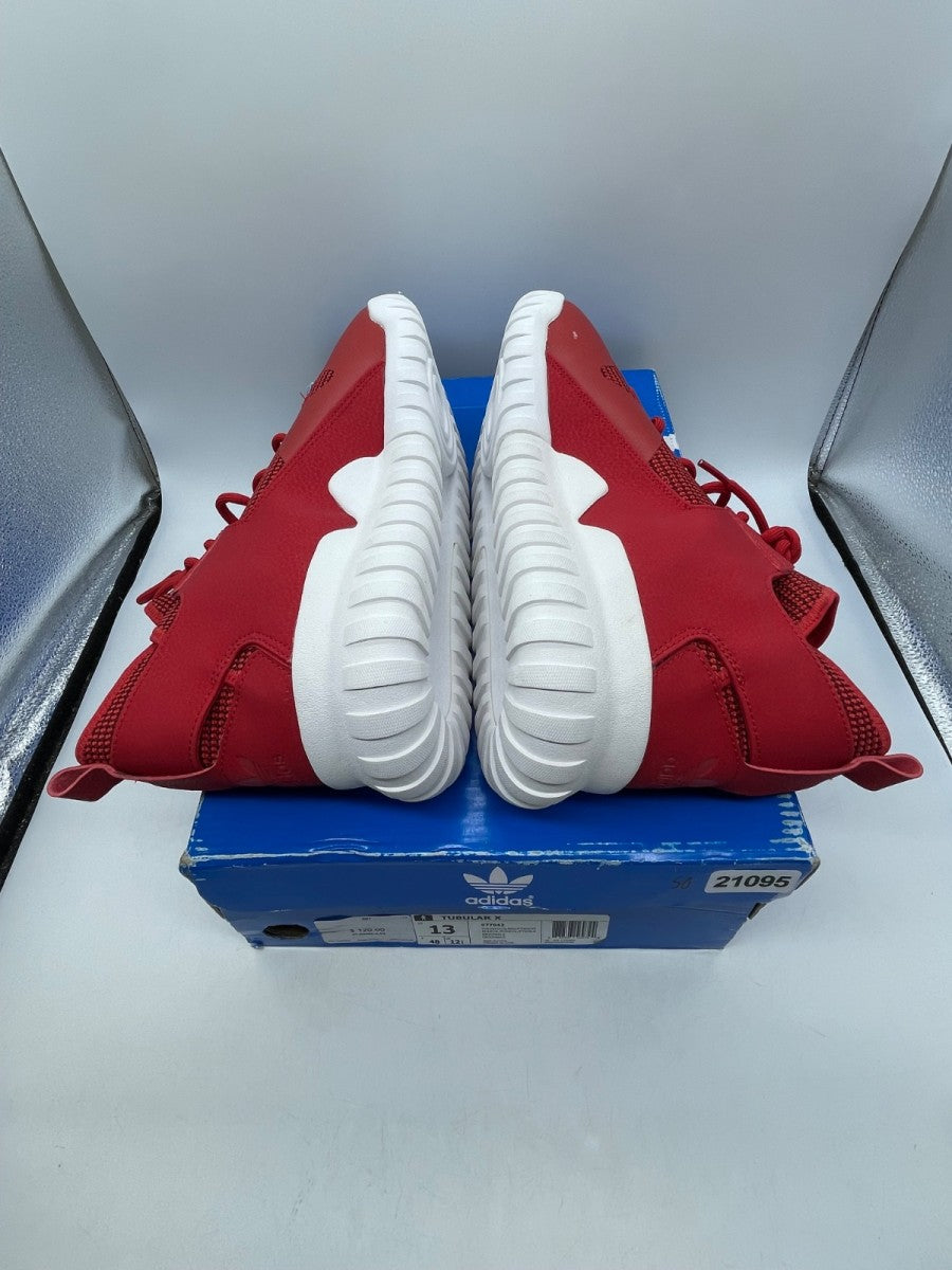 Adidas Tubular X 'Collegiate Red' 13 (Moderately Worn Pre-Owned) - Image 6