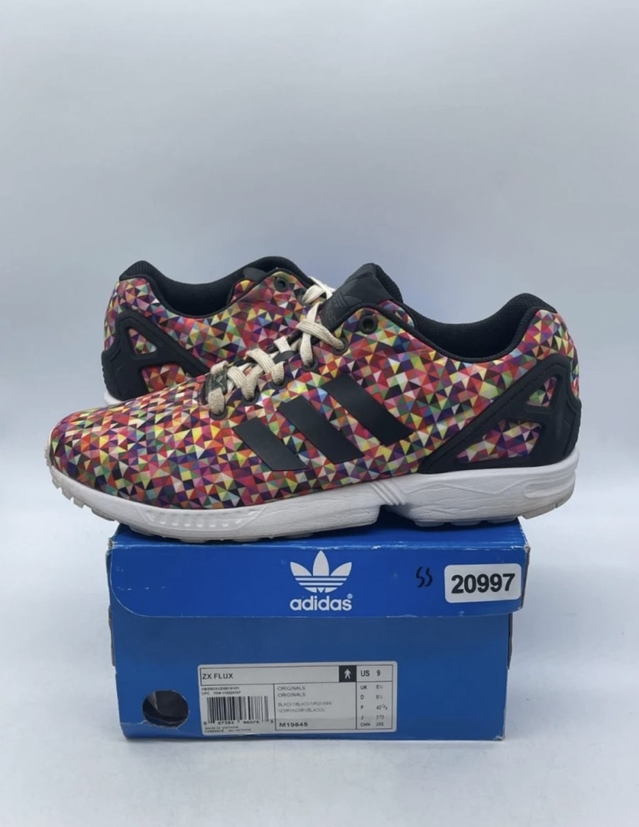 adidas ZX Flux 'Prism' 9 (Lightly Worn Pre-Owned)adidas - Image 1