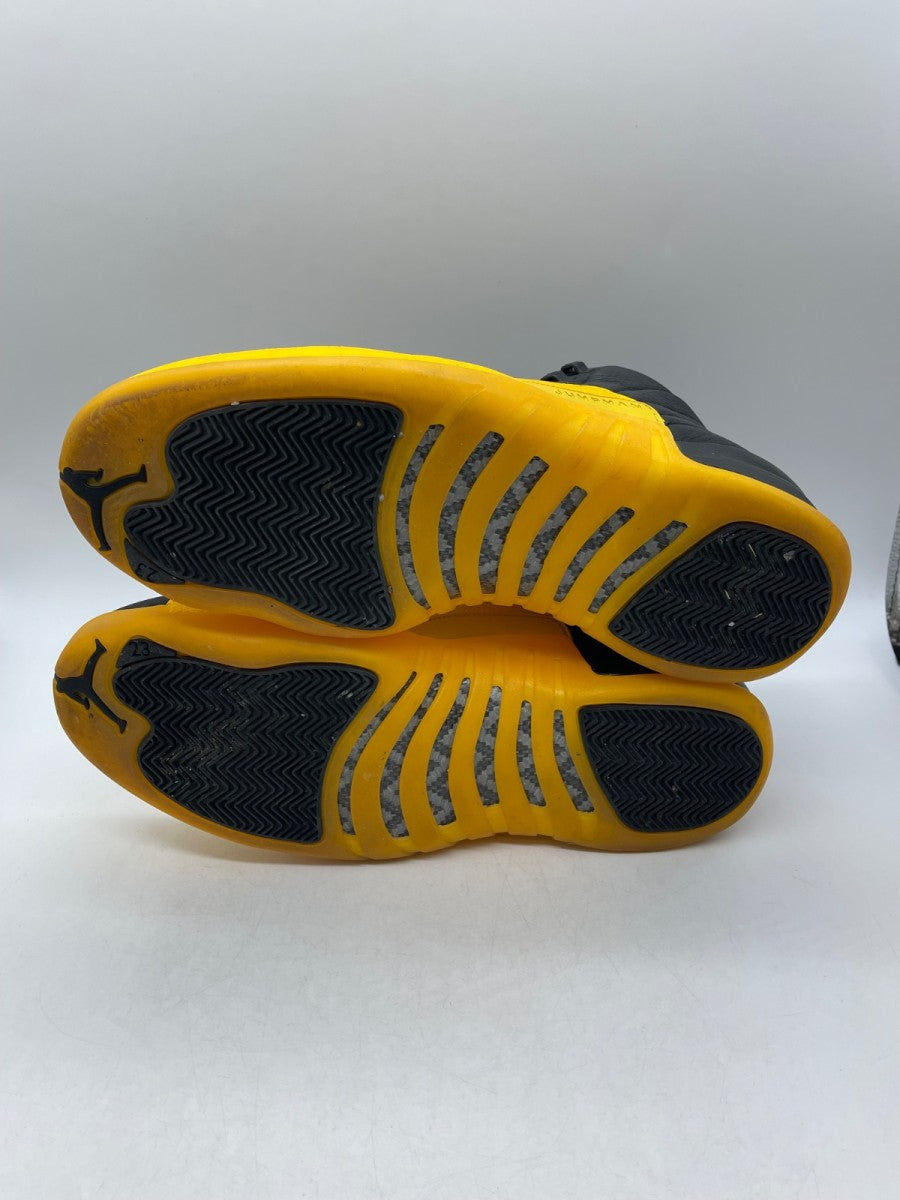 Jordan 12 Retro Black University Gold 14 (Moderately Worn Pre-Owned)JordanBlack/University Gold - Image 7