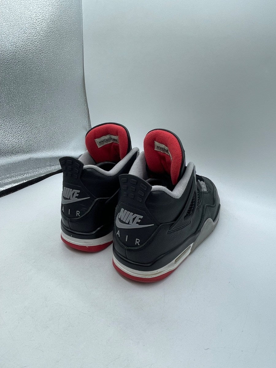 Jordan 4 Retro Bred Reimagined 10.5 (Moderately Worn Pre-Owned)JordanBlack/Cement Grey/Varsity Red/Summit White - Image 5