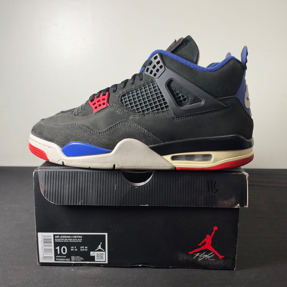 Jordan 4 Retro Rare Air (Gold Lettering) (Size 10) - aux
