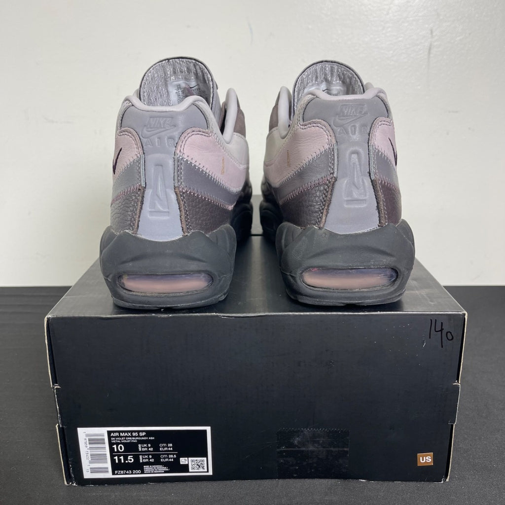 Nike Air Max 95 SP A Ma Maniére While You Were Sleeping 10 (Moderately Worn Pre-Owned)NikeDark Violet Ore/Burgundy Ash - Image 4