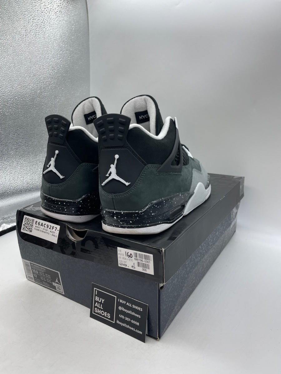 Jordan 4 Retro Fear (2024) 10.5 (Moderately Worn Pre-Owned) - Image 5