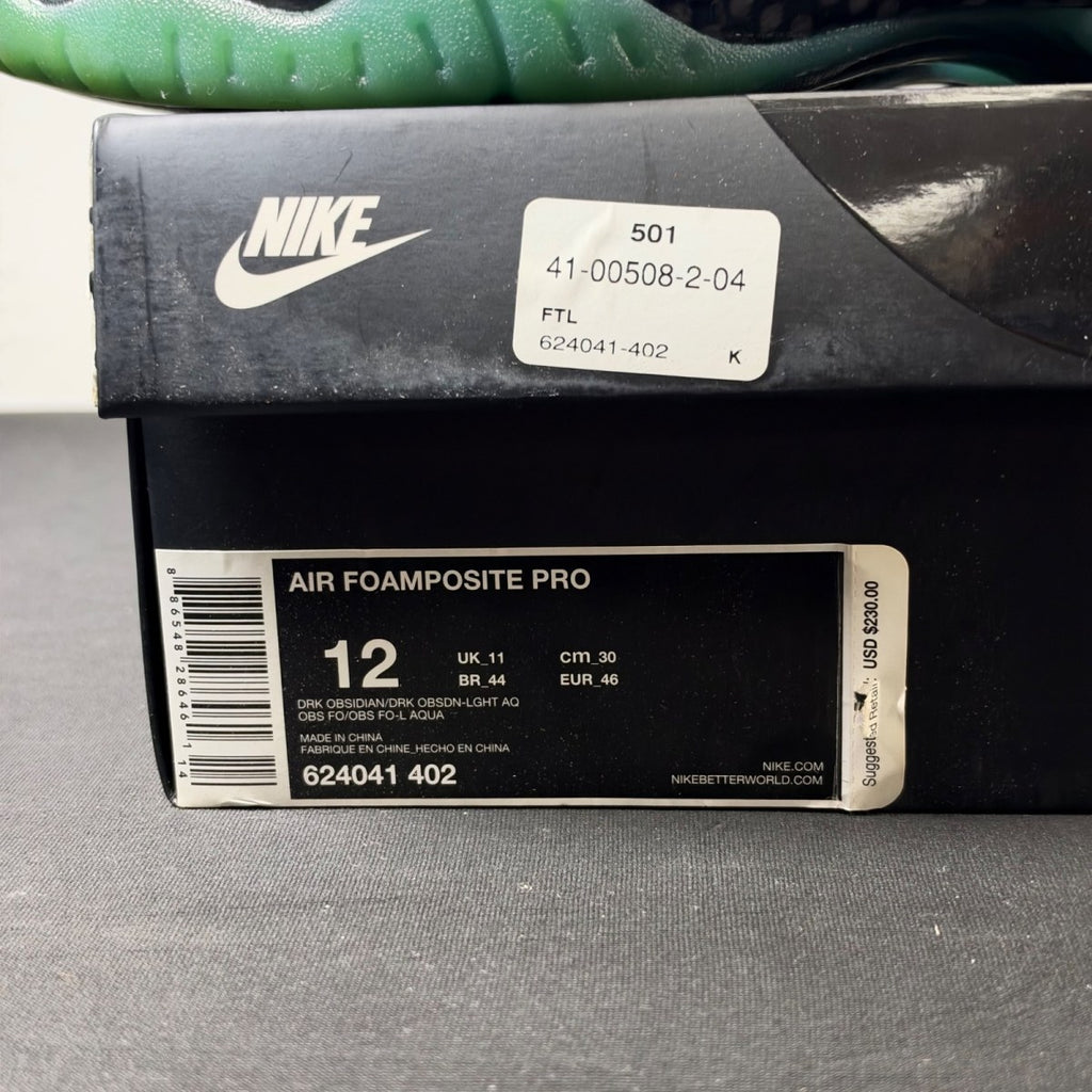 Nike Air Foamposite Pro Dark Obsidian (Size 12) - Image 4