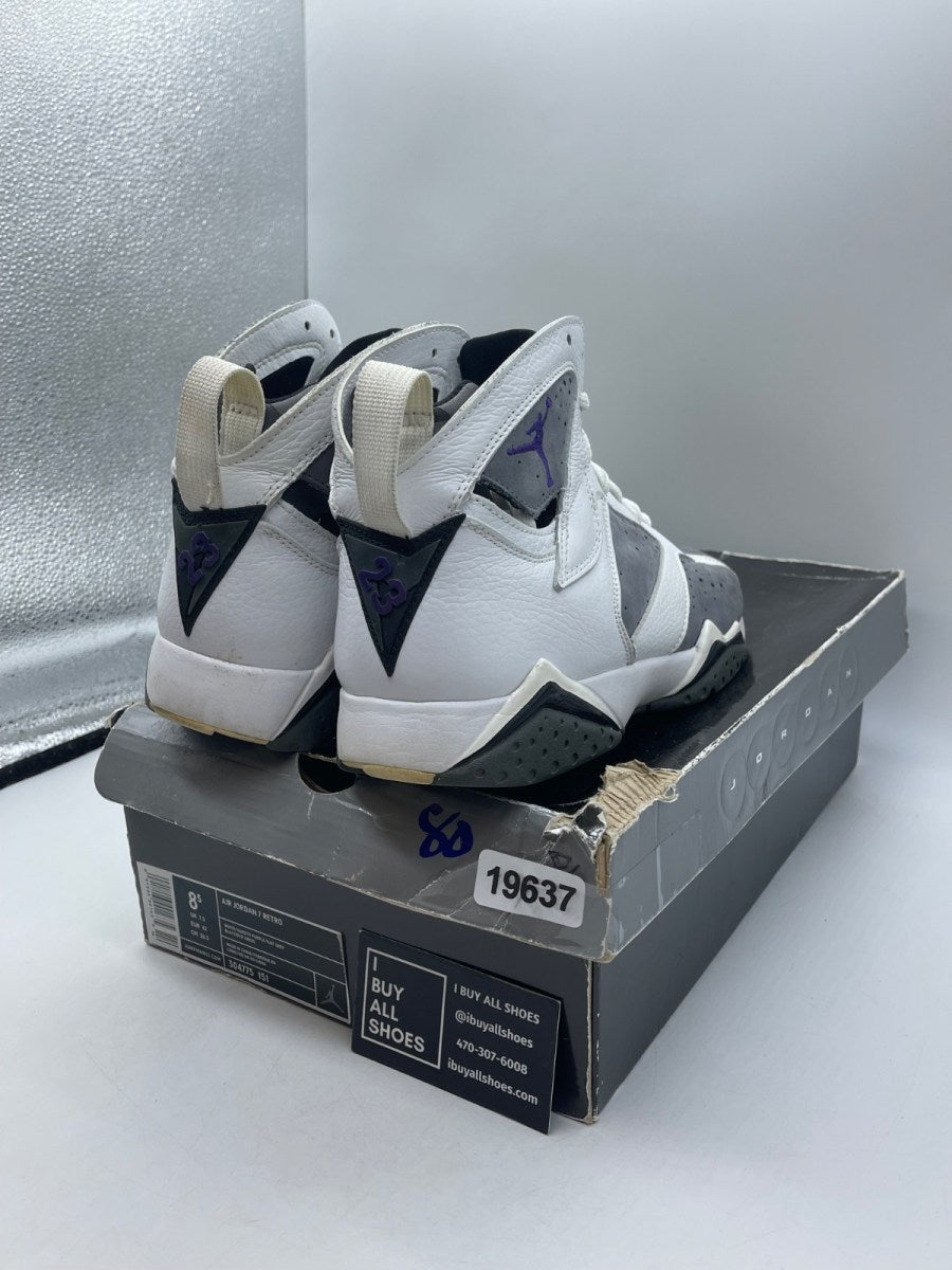 Jordan 7 Retro Flint 8.5 (Moderately Worn Pre-Owned) - Image 5