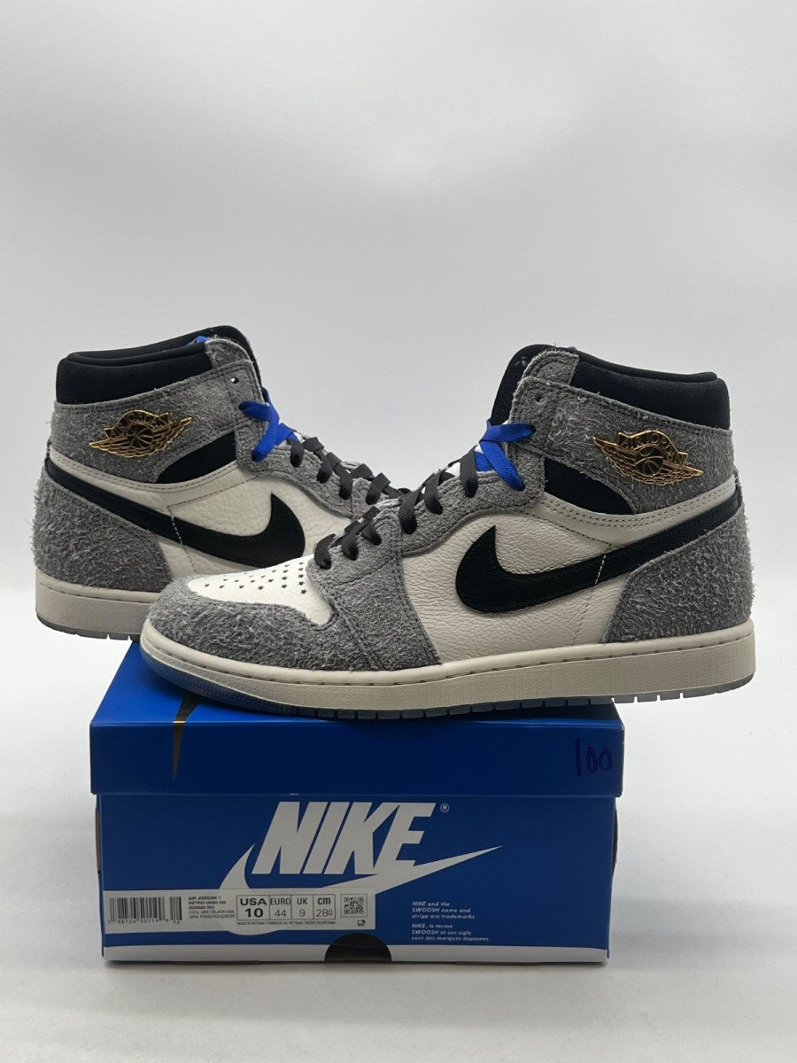 Jordan 1 Retro High OG All-Star Cool Grey 10 (Lightly Worn Pre-Owned)JordanCool Grey/Sail/Game Royal/Black - Image 1