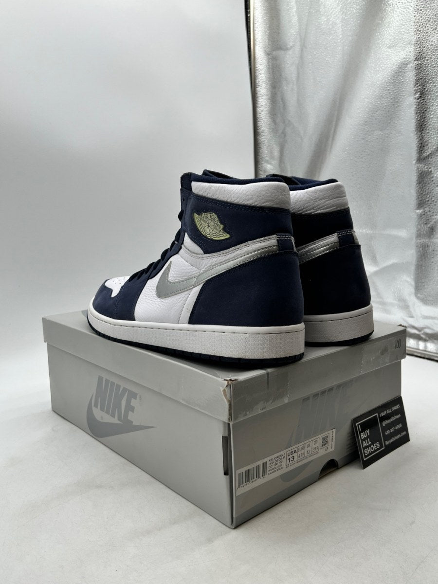 Jordan 1 Retro High CO.JP Midnight Navy (2020) 13 (Lightly Worn Pre-Owned) - Image 4