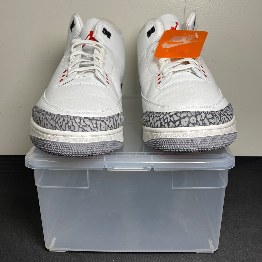 Jordan 3 Retro White Cement Reimagined (Size 18) - Image 2