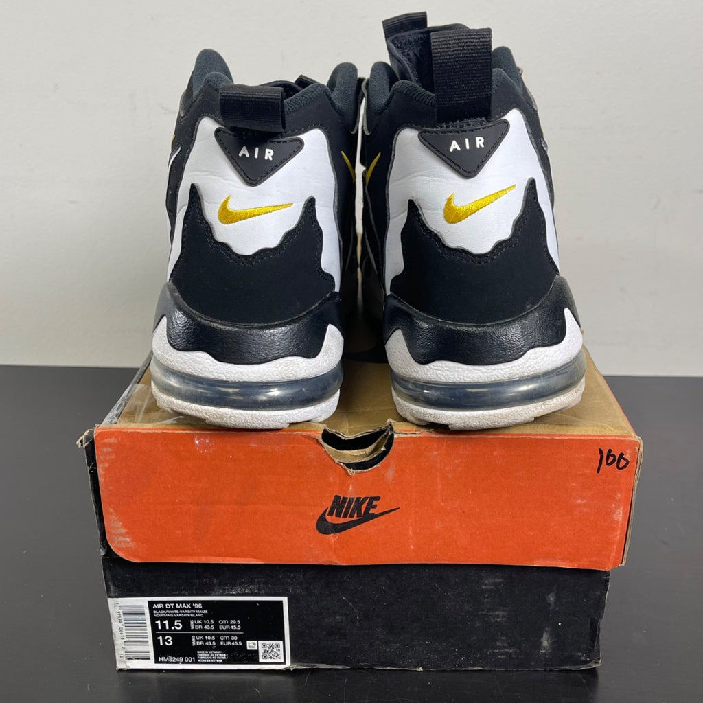 Nike Air DT Max '96 Black White (2024) 11.5 (Moderately Worn Pre-Owned)NikeBlack/White/Varsity Maize - Image 4