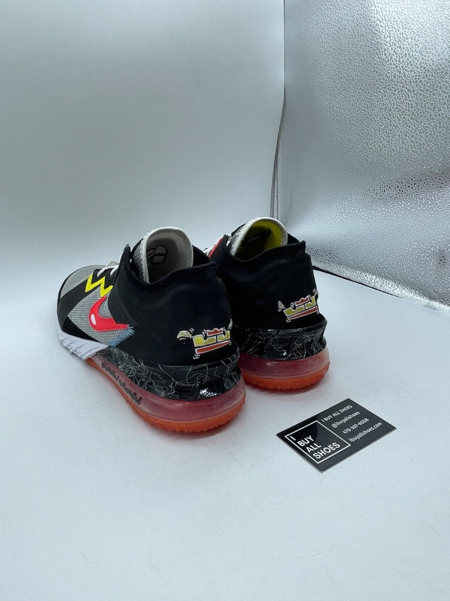 Nike LeBron 18 Low Sylvester vs Tweety Space Jam 12 (Moderately Worn Pre-Owned) - Image 4