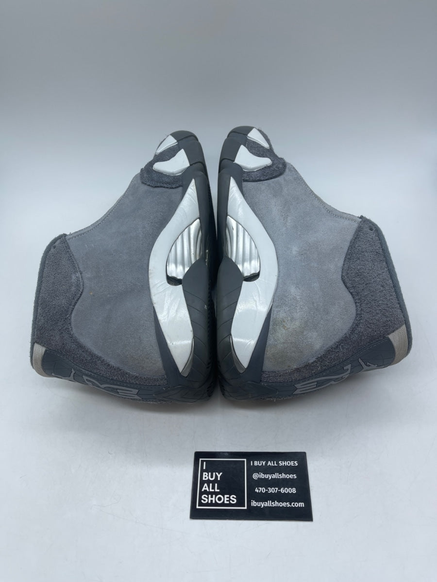 Jordan 14 Retro Flint Grey 11.5 (Heavily Worn Pre-Owned) - Image 6