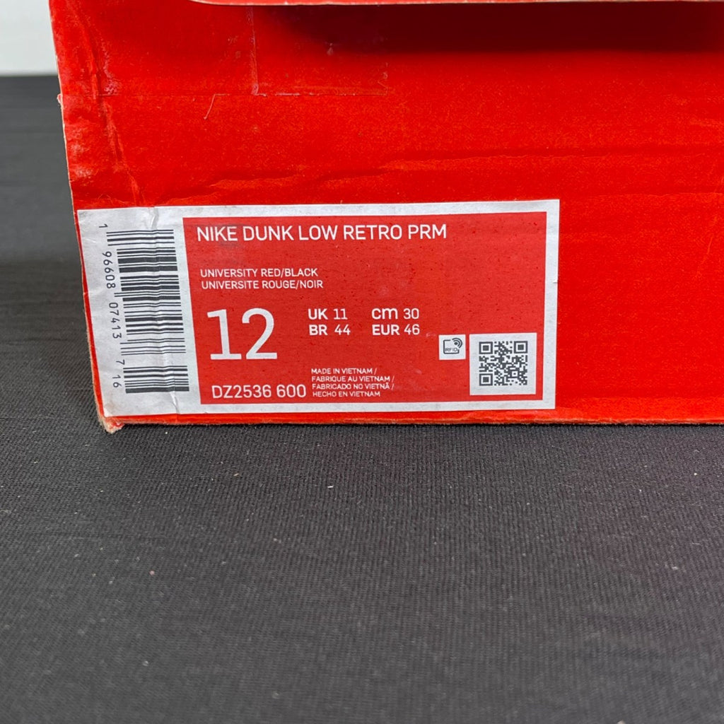 Nike Dunk Low Chicago Split 12 (Moderately Worn Pre-Owned)NikeUniversity Red/Black-Light Silver-White - Image 7