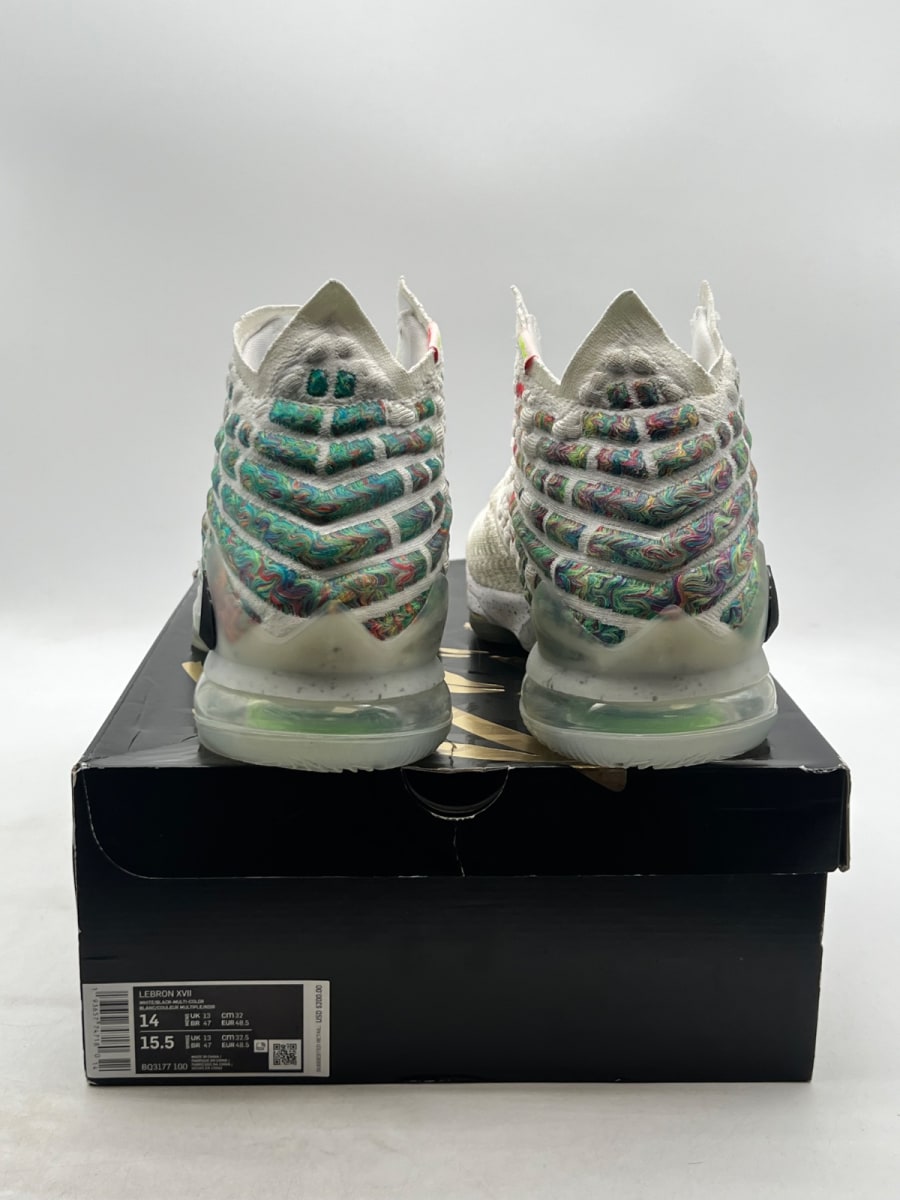 Nike LeBron 17 Air Command Force 14 (Moderately Worn Pre-Owned) - Image 3