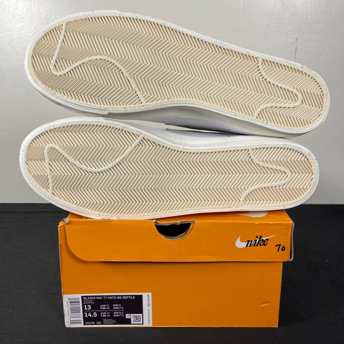 Nike Blazer Mid 77 Vintage Snakeskin Swoosh (Size 13) - Image 4