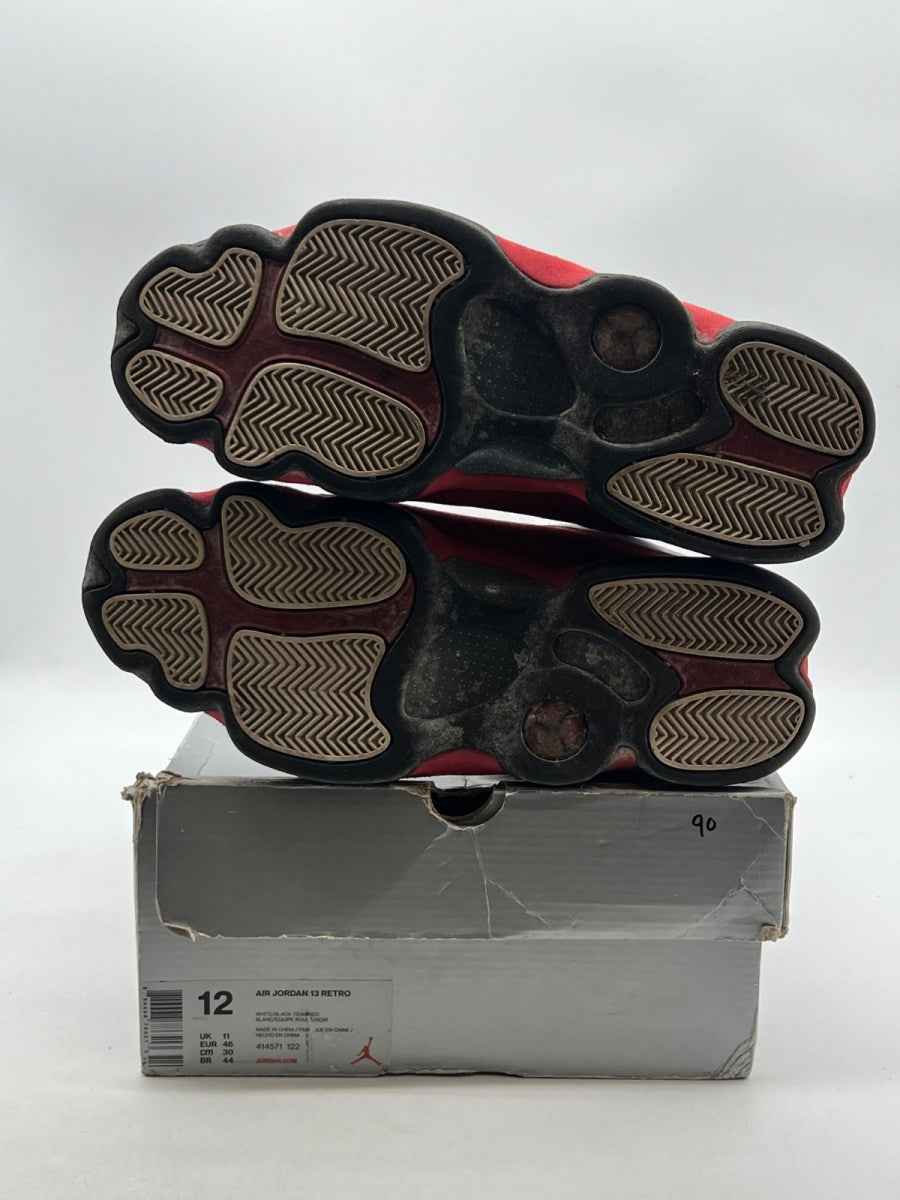 Jordan 13 Retro OG Chicago (2017) 12 (Heavily Worn Pre-Owned)JordanWhite/Black-True Red - Image 8